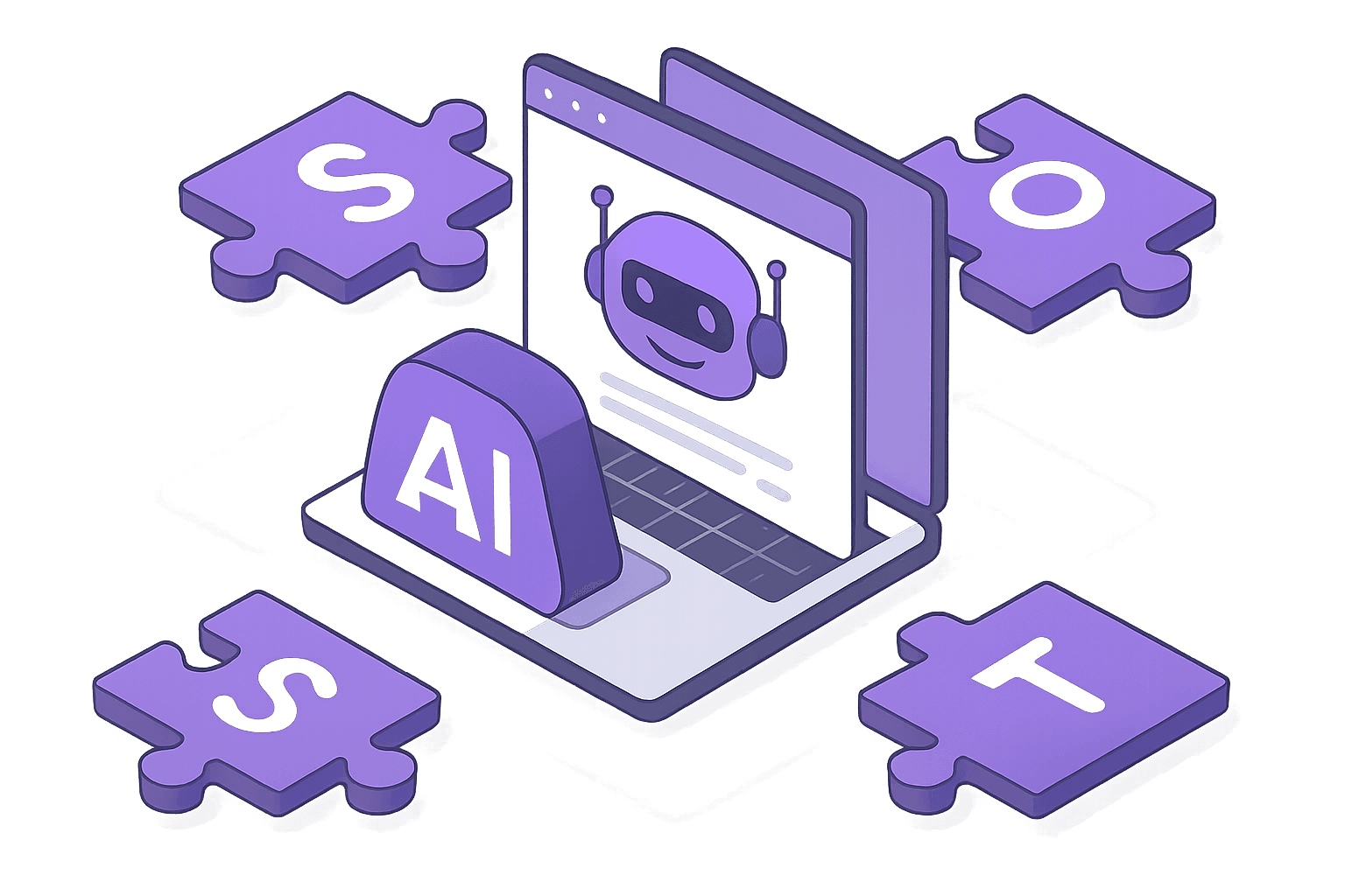 Laptop with colorful lighting